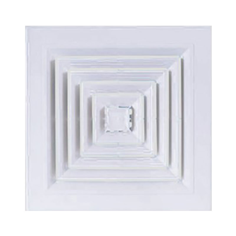 ABS square four-dip diffusion air outlet (for light steel frame)
