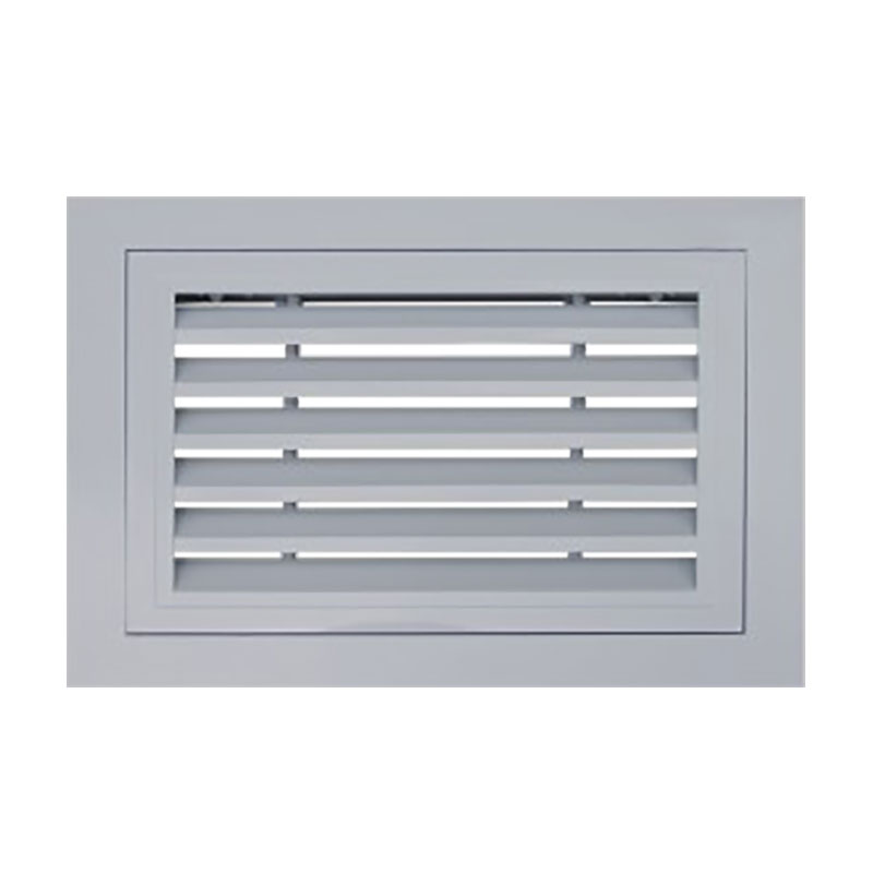 Door hinged return air inlet