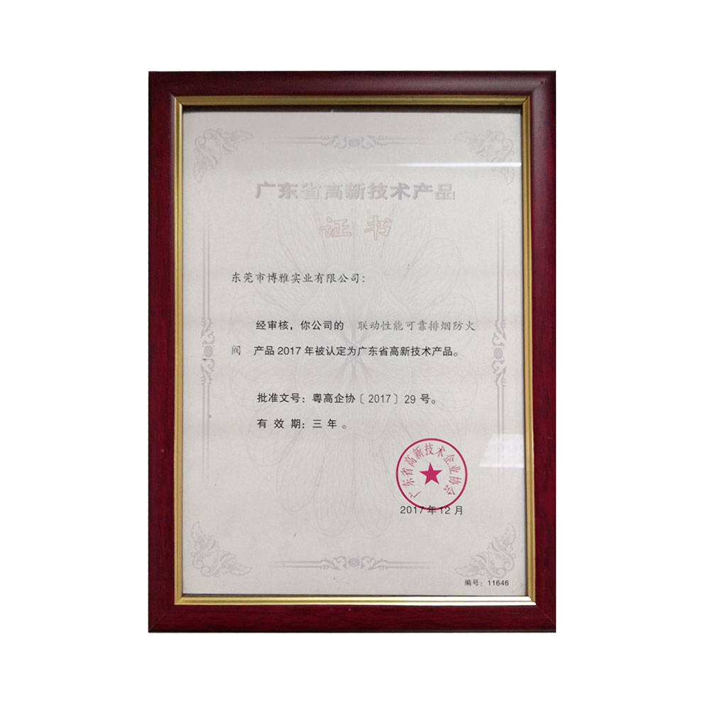 Linkage performance reliable smoke exhaust fire valve